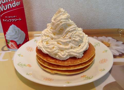 自作パンケーキのカロリーは?